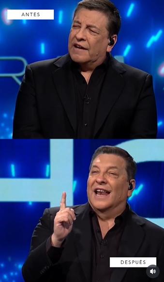 Antes y después de Julio César Rodríguez | Instagram