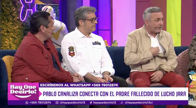 Luis Jara recibe mensaje de su padre gracias a Pablo Canaliza.