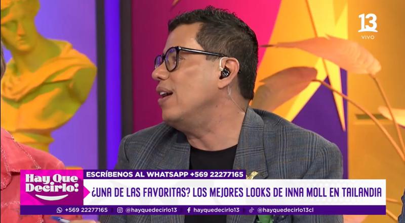 Nelson Beltrán, más conocido como “El Colombiano” analiza look de Inna Moll | Hay que decirlo