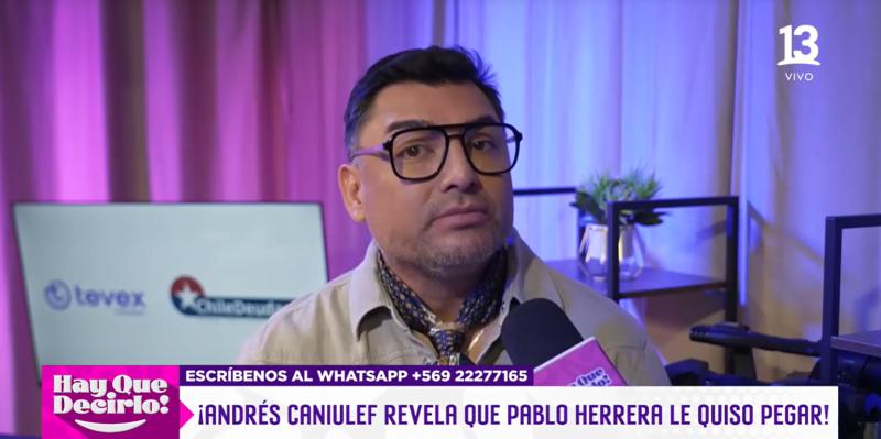 Andrés Caniulef | Hay que decirlo