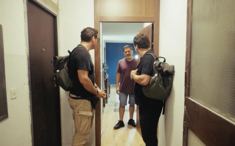 Pancho Saavedra y Jorge Zabaleta se encuentran con Pedro Ruminot en Croacia.