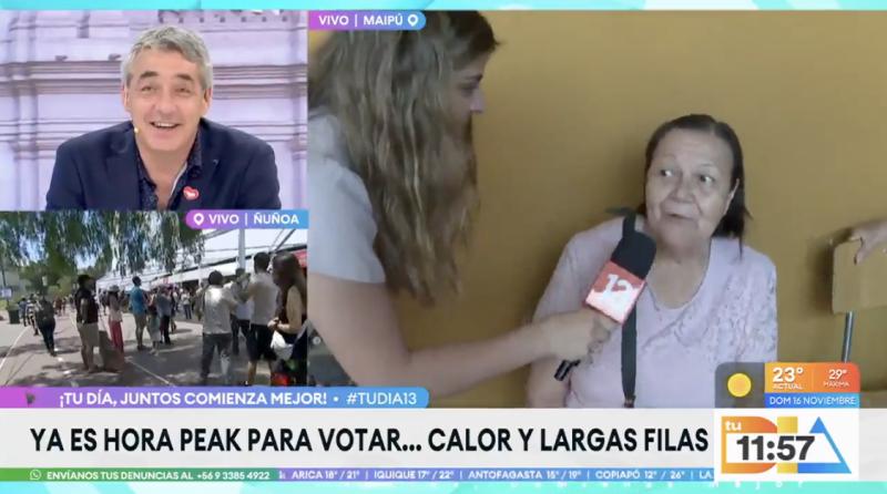 El lindo gesto de Delfina Gómez, notera de Tu Día.