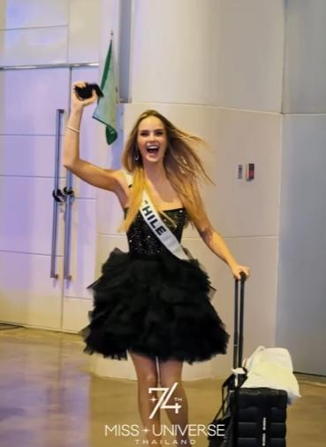 La emoción de Inna Moll al ver el escenario del Miss Universo 2025 - Instagram