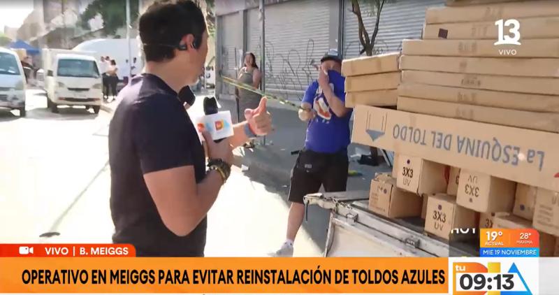 Agresión periodista Tu Día en Barrio Meiggs