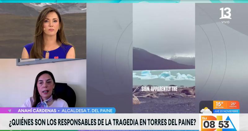 alcaldesa de Torres del Paine, Anahí Cárdenas | Tu Día
