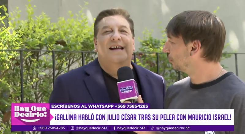 Julio César Rodríguez envía directo mensaje a Mauricio Israel.