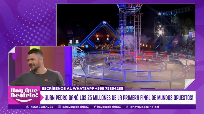 Juan Pedro se refiere a Daúd Gazale.