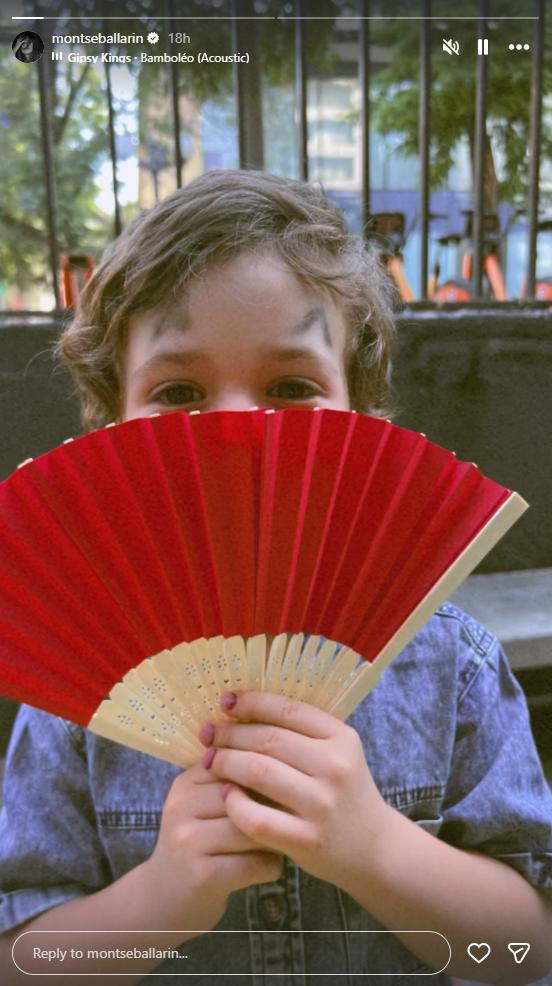 Historia de Montserrat Ballarin | Instagram