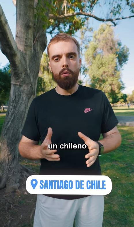 Ibai Llanos se encuentra de visita en Chile - Instagram