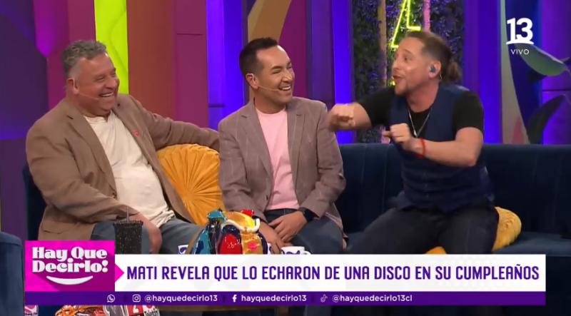 Matías Vega contó divertida anécdota de su cumpleaños - Hay que decirlo