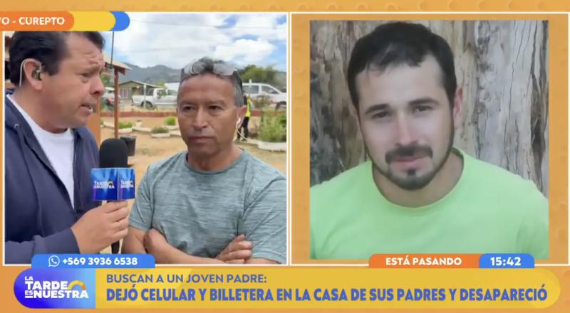 Vidente se suma a la búsqueda de joven padre en Curepto.