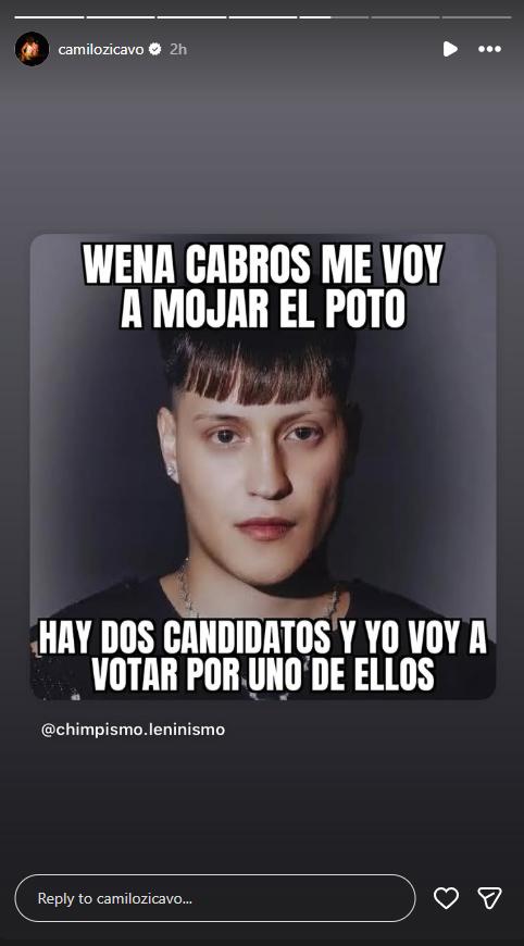 Camilo Zicavo se burla de Kidd Voodoo | Instagram