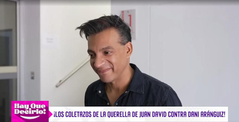 Juan David Rodríguez hablando de Daniela Aránguiz