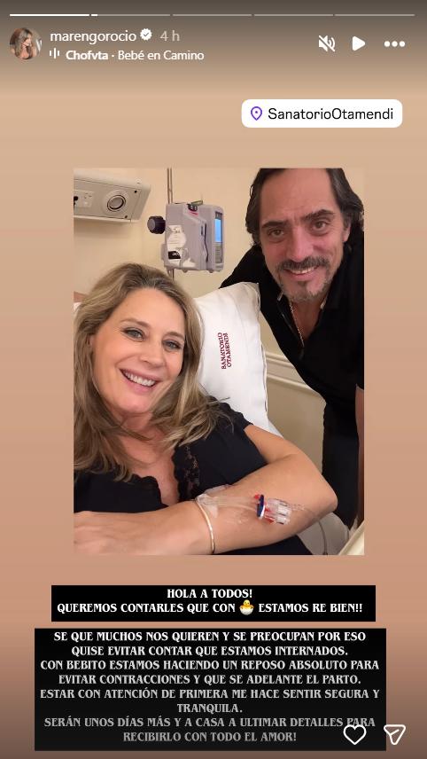 Rocío Marengo reapareció en redes sociales con buenas noticias - Instagram