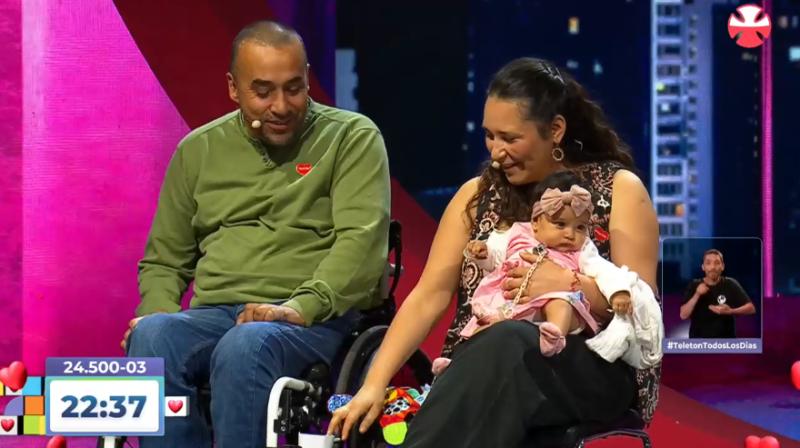 Víctor Saiz, expaciente Teletón le hizo petición a Presidente Gabriel Boric - Captura