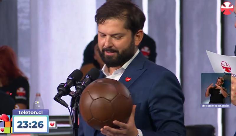 Donaciones del Presidente Gabriel Boric - Captura