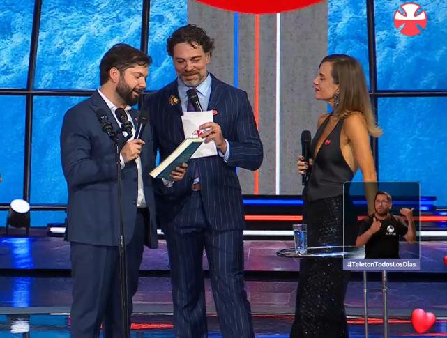 Donaciones del Presidente Gabriel Boric - Captura