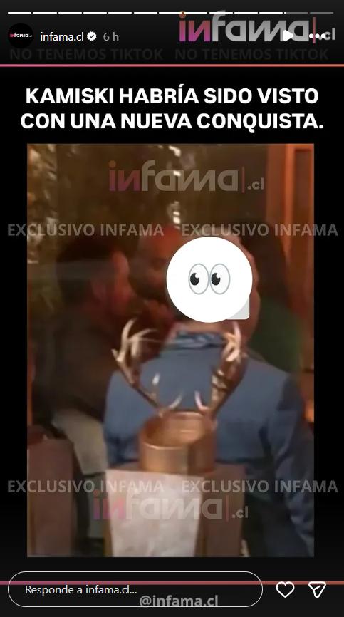 Francisco Kaminski captado con misteriosa mujer - Infama