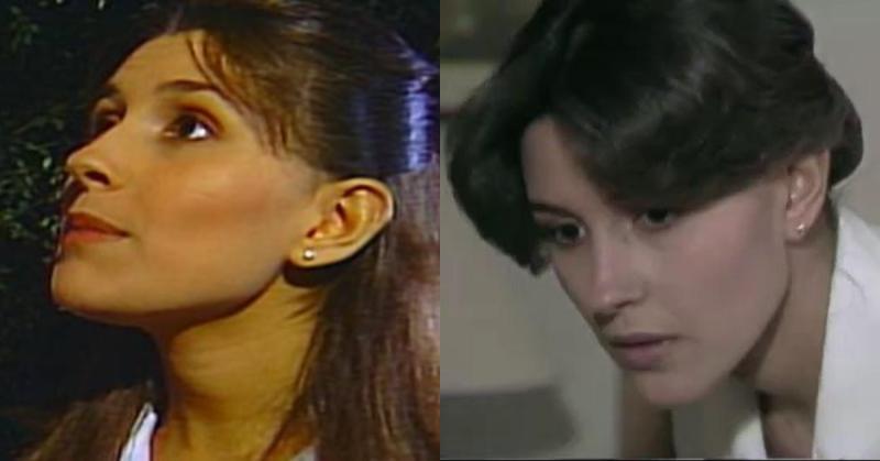 Carolina Arregui en Ángel Malo, 1986