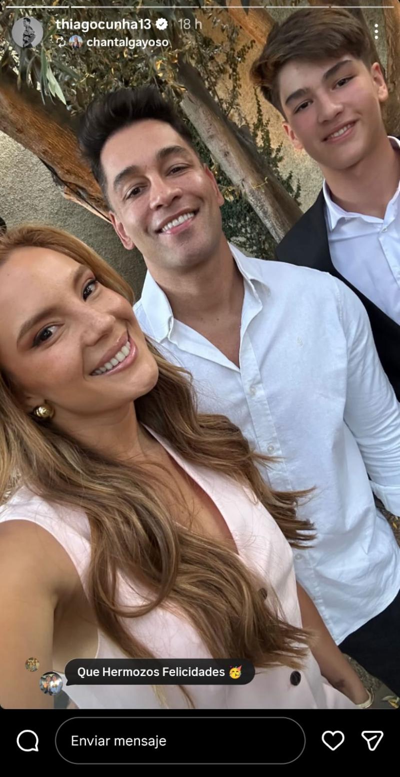 Chantal Gayoso y Thiago Cunha - Instagram