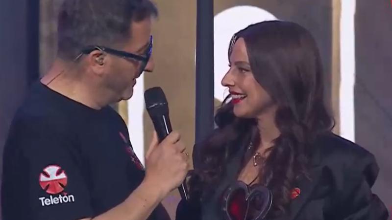 Daniela Castillo en la Teletón 2025