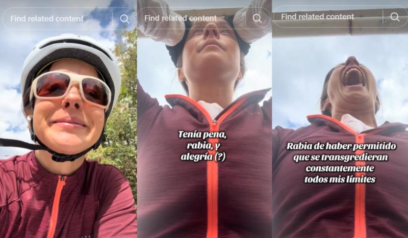 Denise Rosenthal en su TikTok