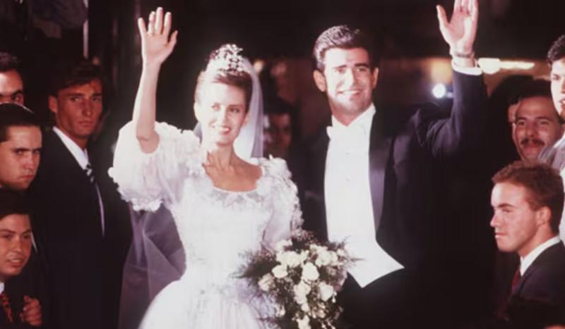 Cecilia Bolocco y su primer marido