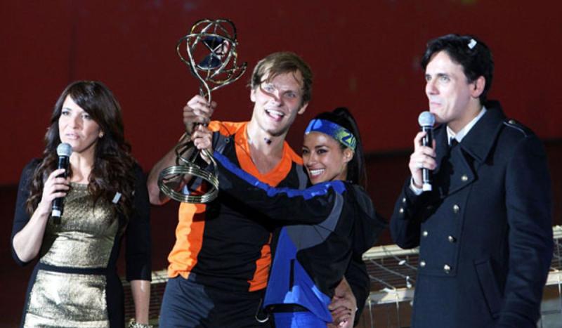 Artur Logunov llegó a la final junto a Fanny Cuevas, su pareja en ese entonces