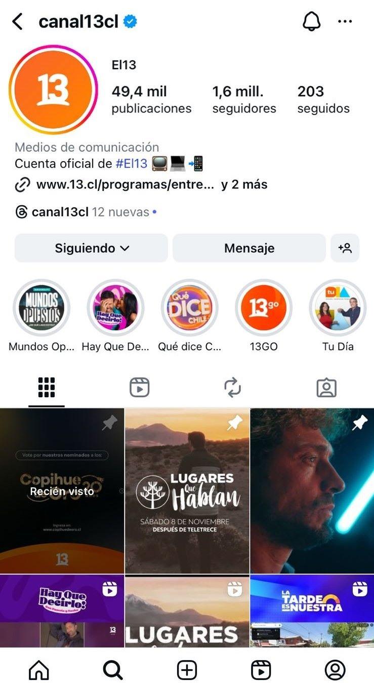 El 13 y su influencia en redes sociales
