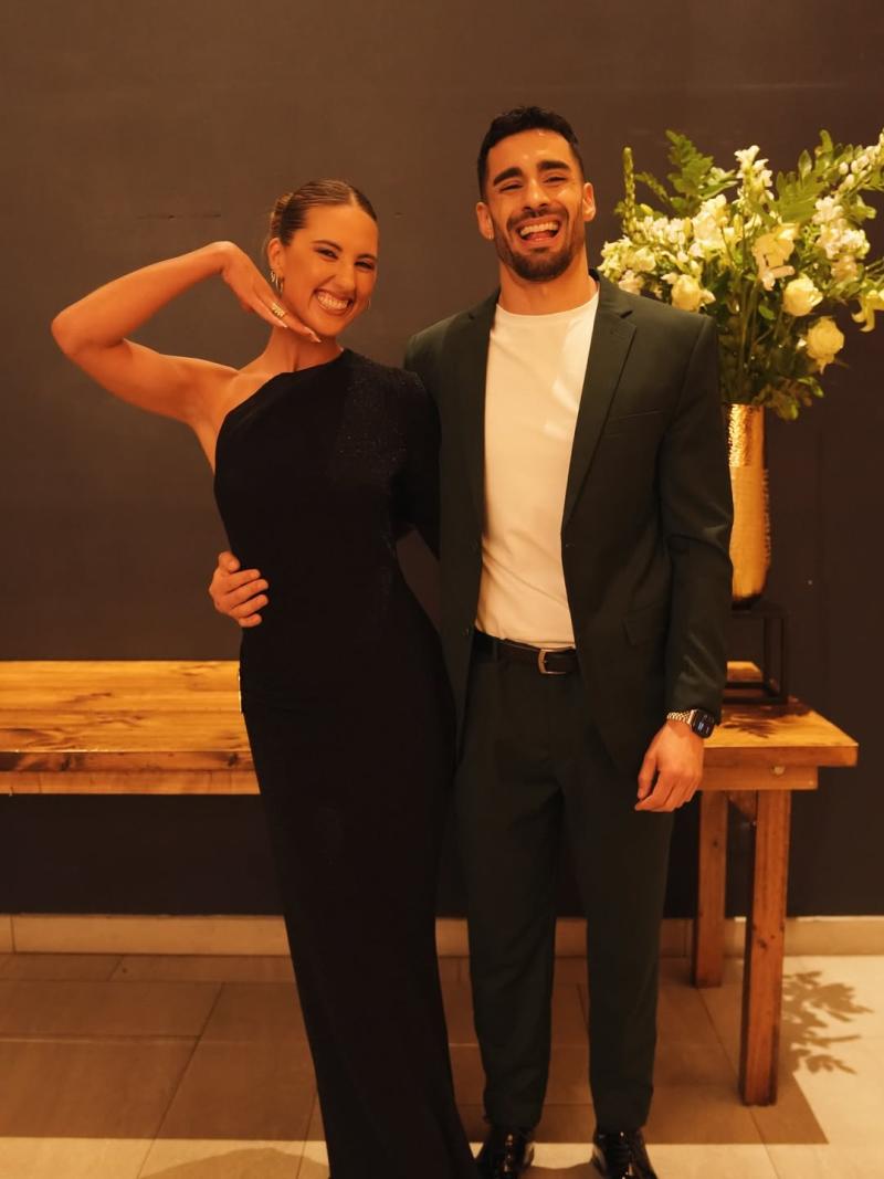 Jorge Aldoney junto a Luna Marinetti - Instagram