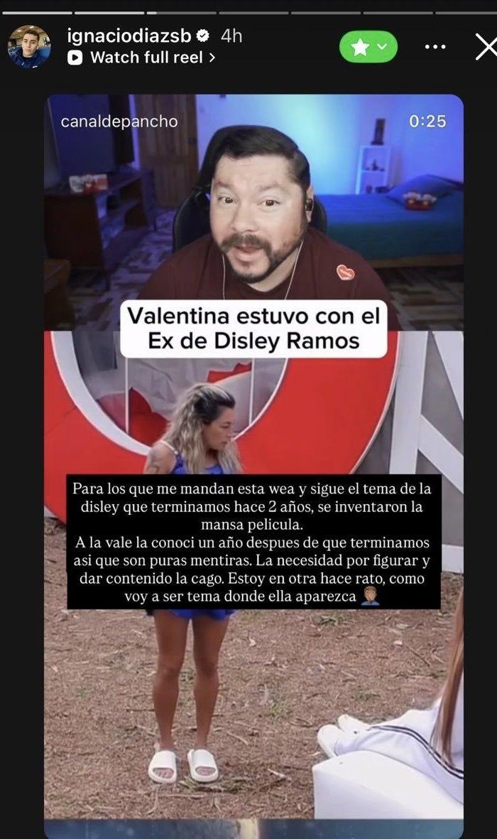 El descargo del expololo de Disley Ramos