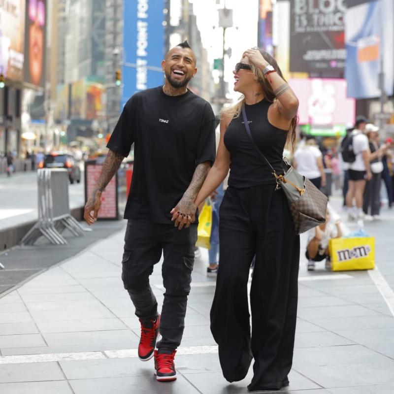 Sonia Isaza y Arturo Vidal - Instagram