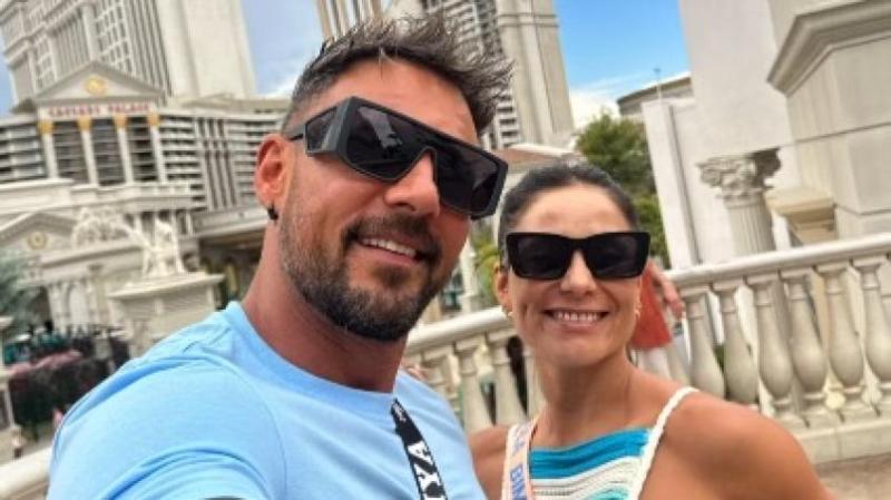 Mariela Román y Fabricio Vasconcelos - Redes Sociales