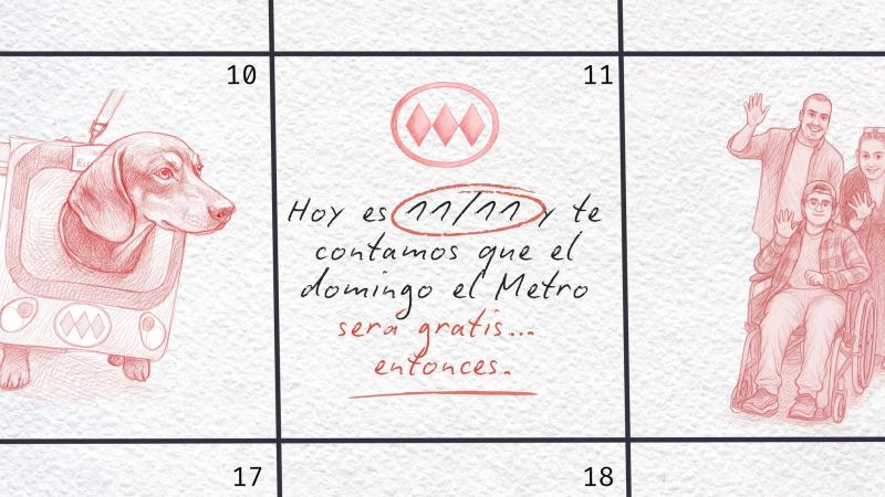 Metro confirmó pasaje gratis por Elecciones - Metro