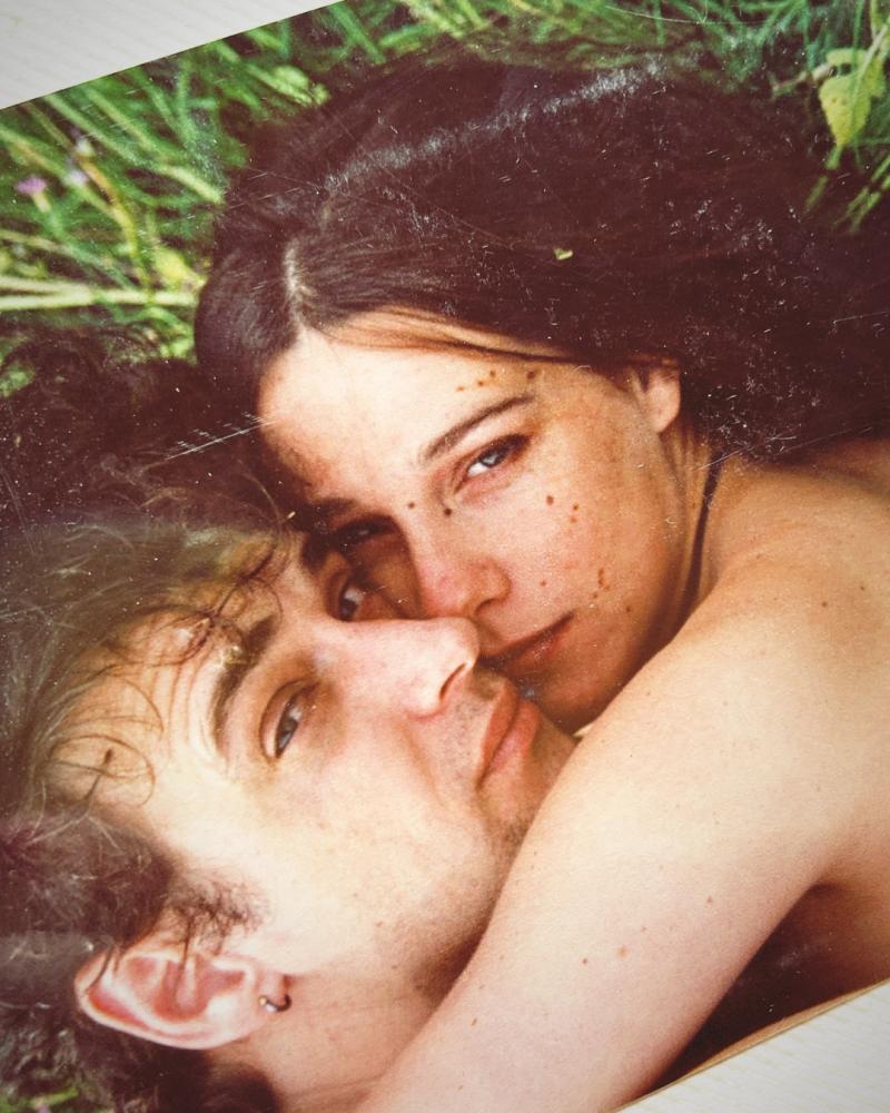 Gustavo Cerati y Cecilia Amenábar / Créditos: Instagram @lisacerati