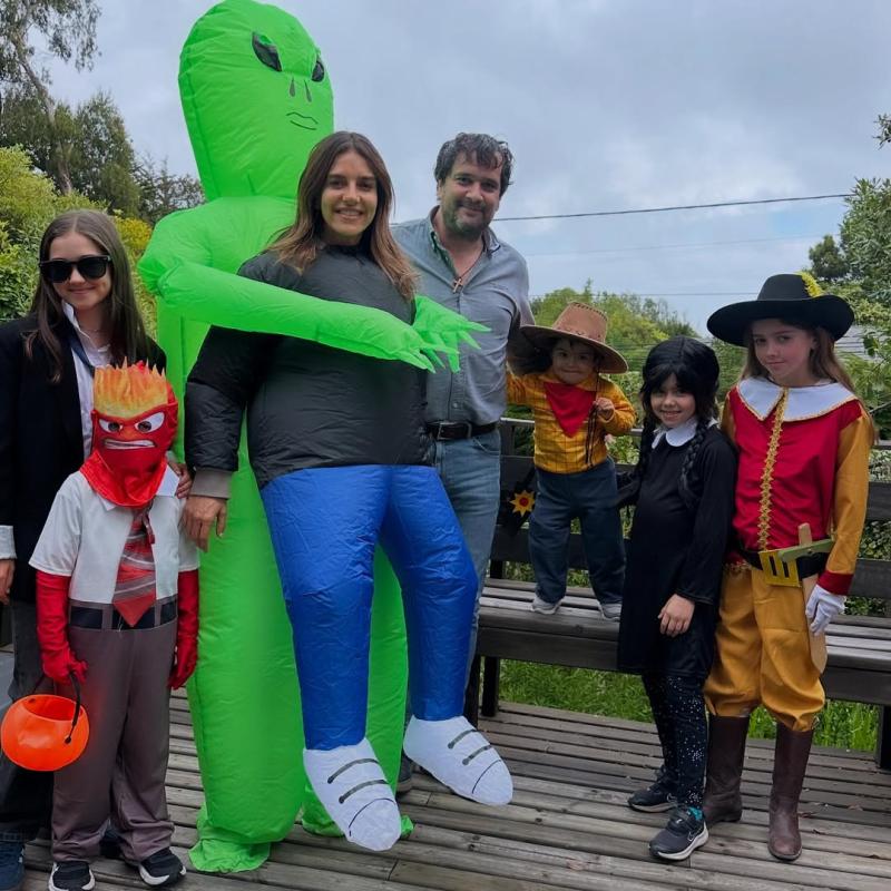 María Luisa Godoy y su familia | Instagram