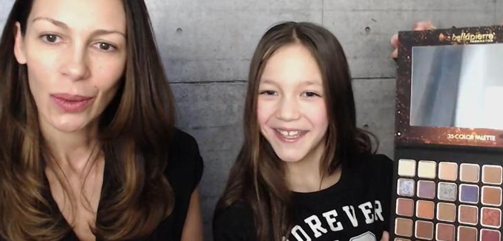 Claudia Arnello y su hija Julieta, fruto de su relación con Julio César Rodríguez