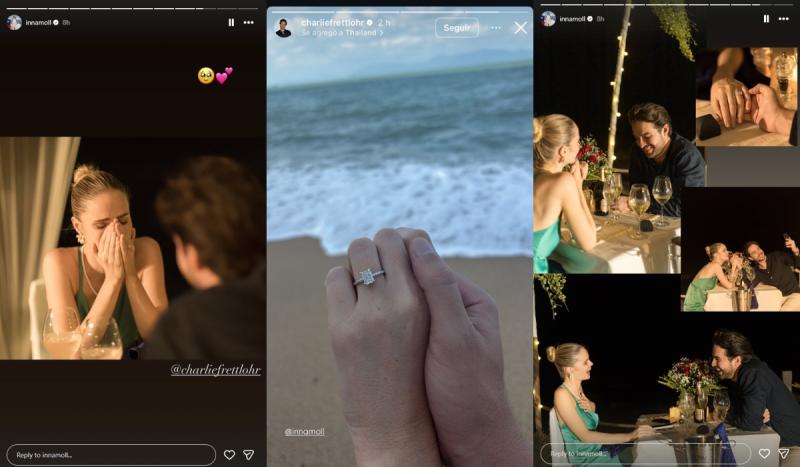 Inna Moll le piden matrimonio | Instagram