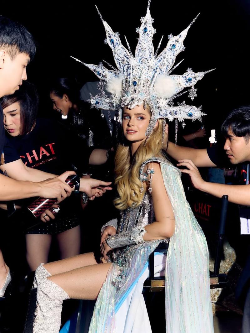 Inna Moll se lució con su traje típico en el Miss Universo - Instagram