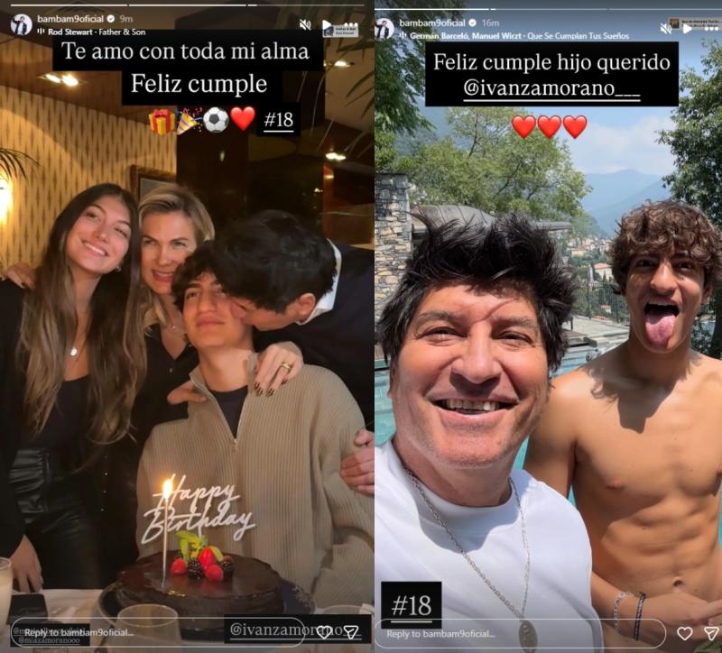 Iván Zamorano celebra cumpleaños de su hijo | Instagram