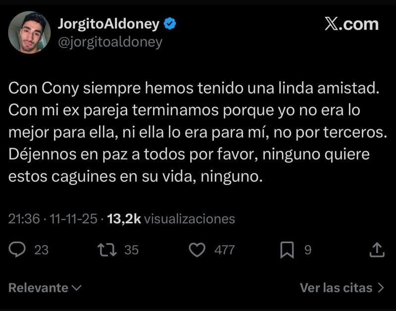Jorge Aldoney - X