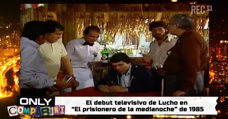 Luis Gnecco en El Prisionero de la medianoche, 1985