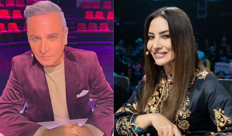 Luis Jara y Myriam Hernández