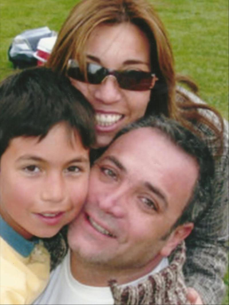 Luis Jara junto a su hijo Luis Felipe - Instagram