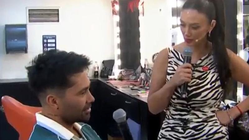 Luis Jiménez y Pamela Díaz