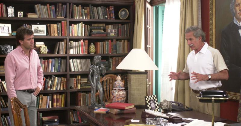 Rodrigo Bastidas y Héctor Noguera en Machos, 2003