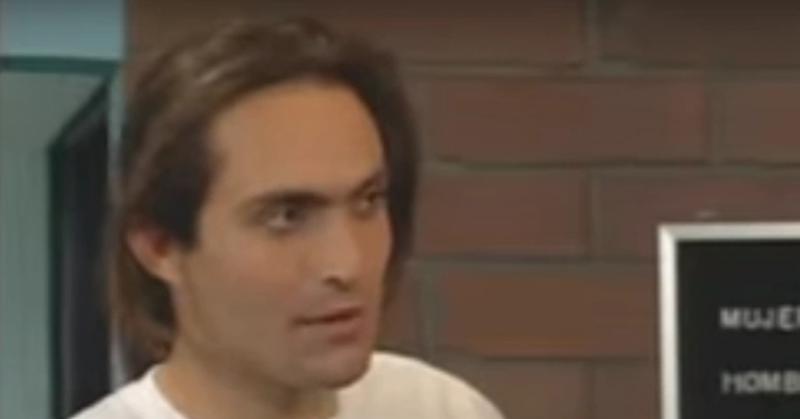 Marcelo Alonso en Champaña, 1994