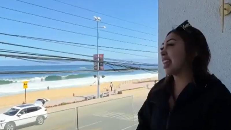 Naya Fácil en su nuevo departamento