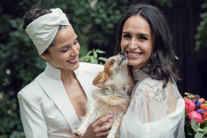 Fernanda Urrejola junto a su esposa Francisca Alegría - Instagram