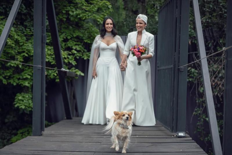 Fernanda Urrejola junto a su esposa Francisca Alegría - Instagram